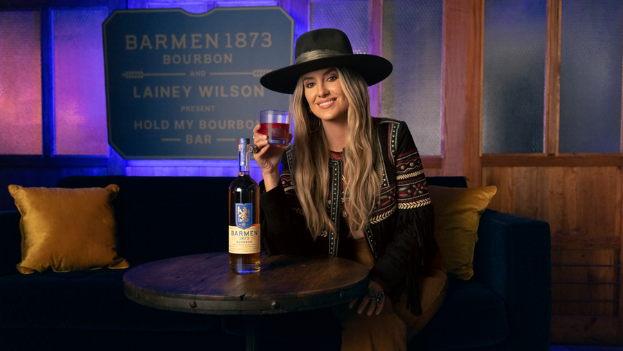 Barmen 1873 Bourbon teams up with country star Lainey Wilson