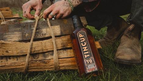 Tincup Refreshes Bottle Design, Offers Firewood from Barrel Staves