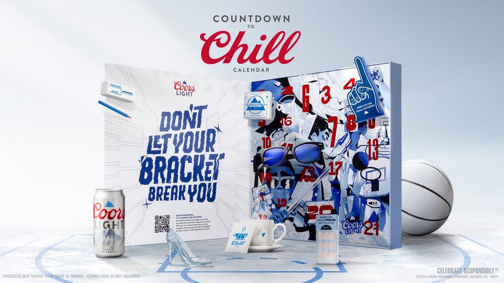 Coors Light Releases March Madness Advent Calendar post image