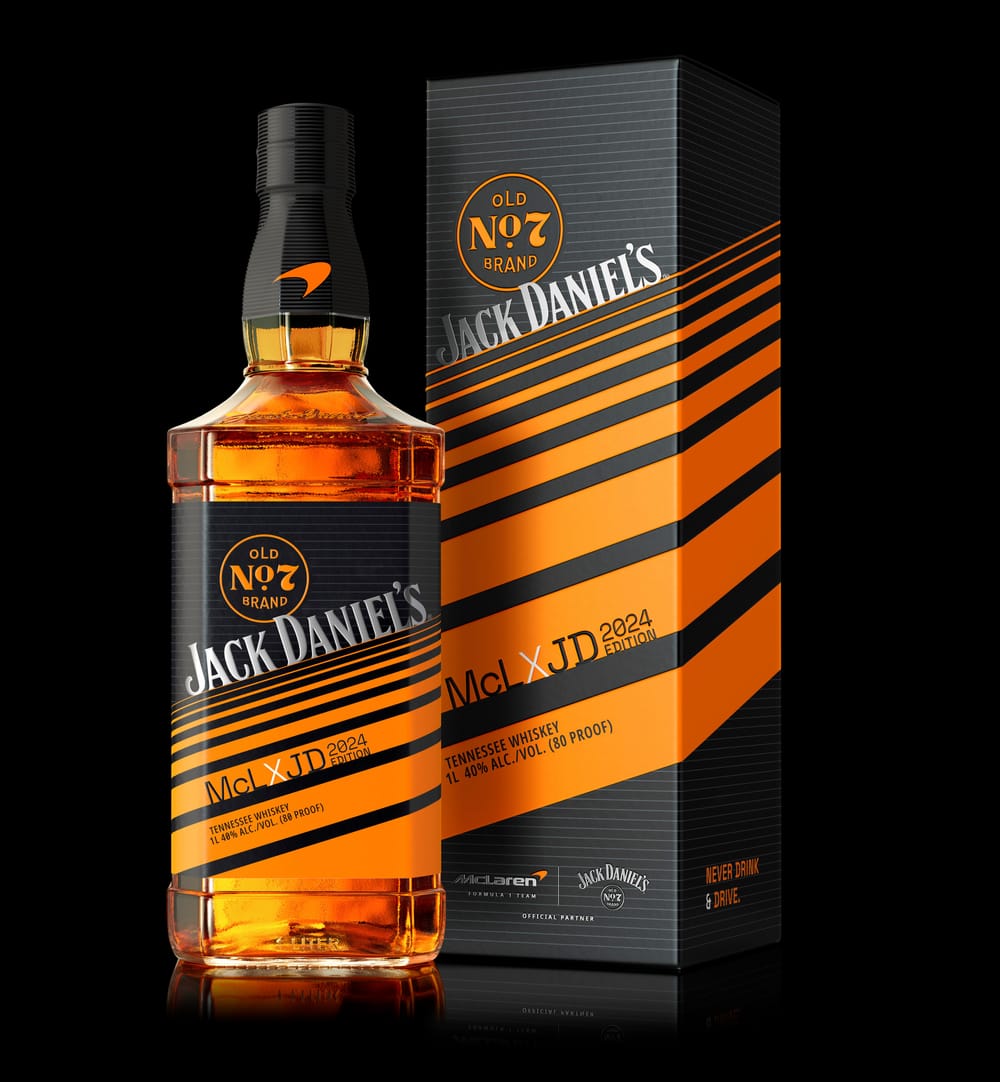 Jack Daniel's Launches Special McLaren Racing Bottle post image