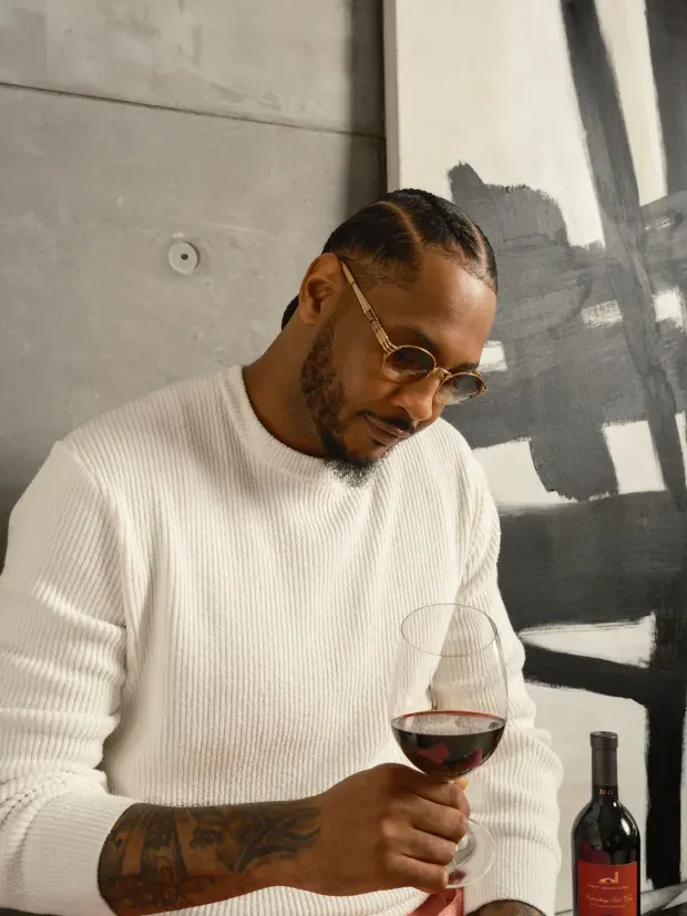 NBA's Carmelo Anthony, Seventh Estate and Robert Mondavi Winery collaborate post image
