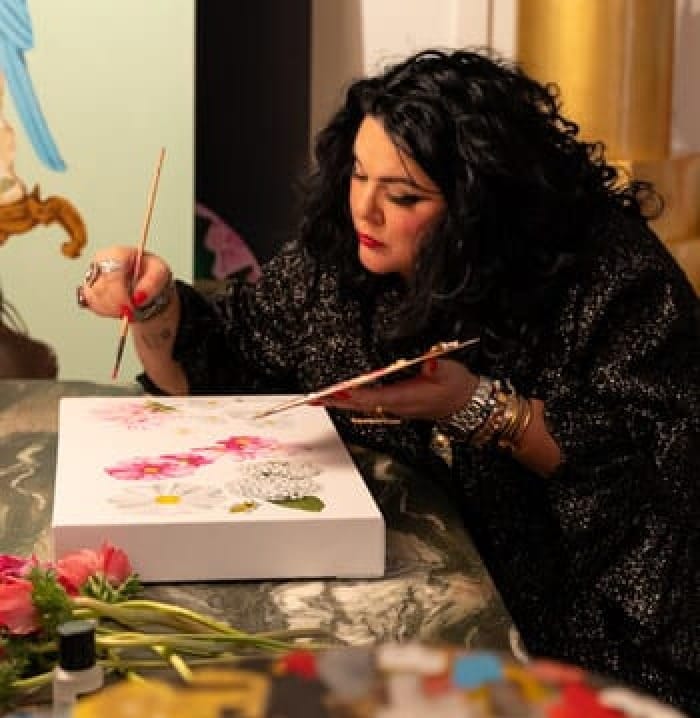 Ashley Longshore Designs Maker's Mark Label post image