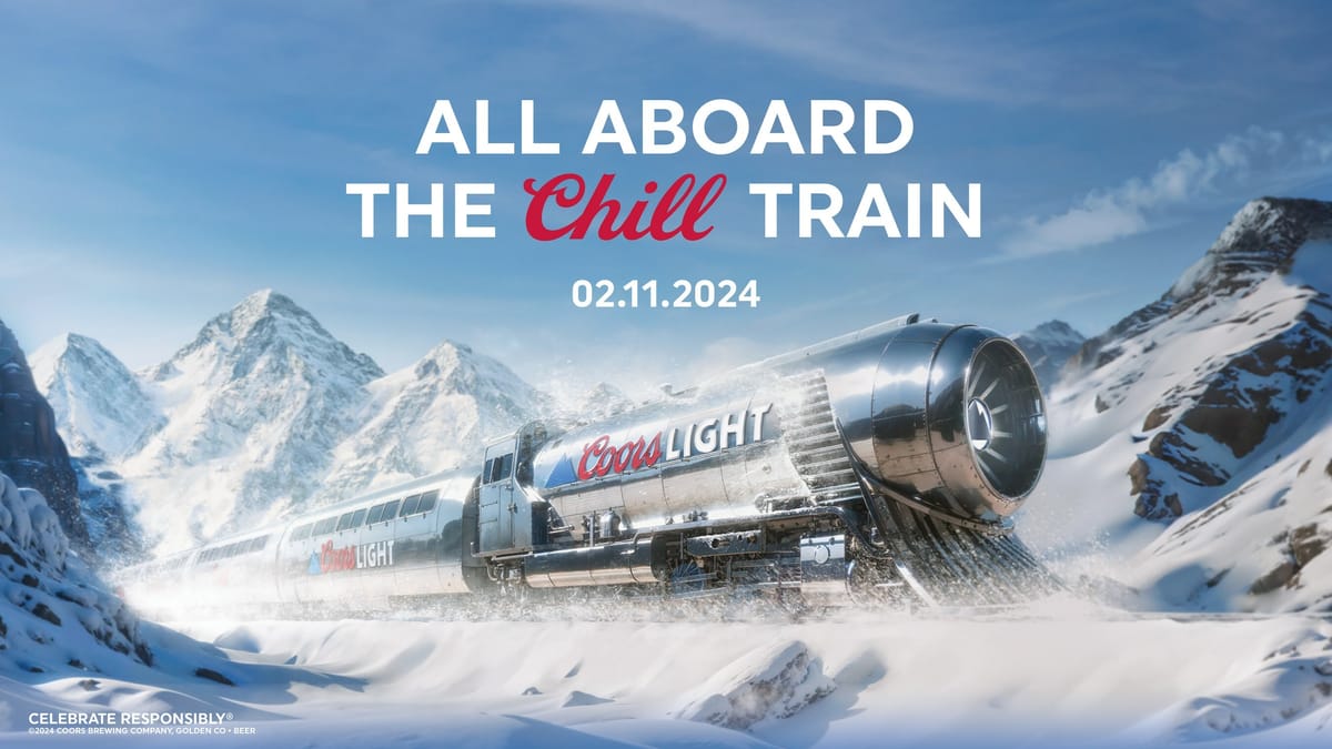 Coors Light Chill Train Returns