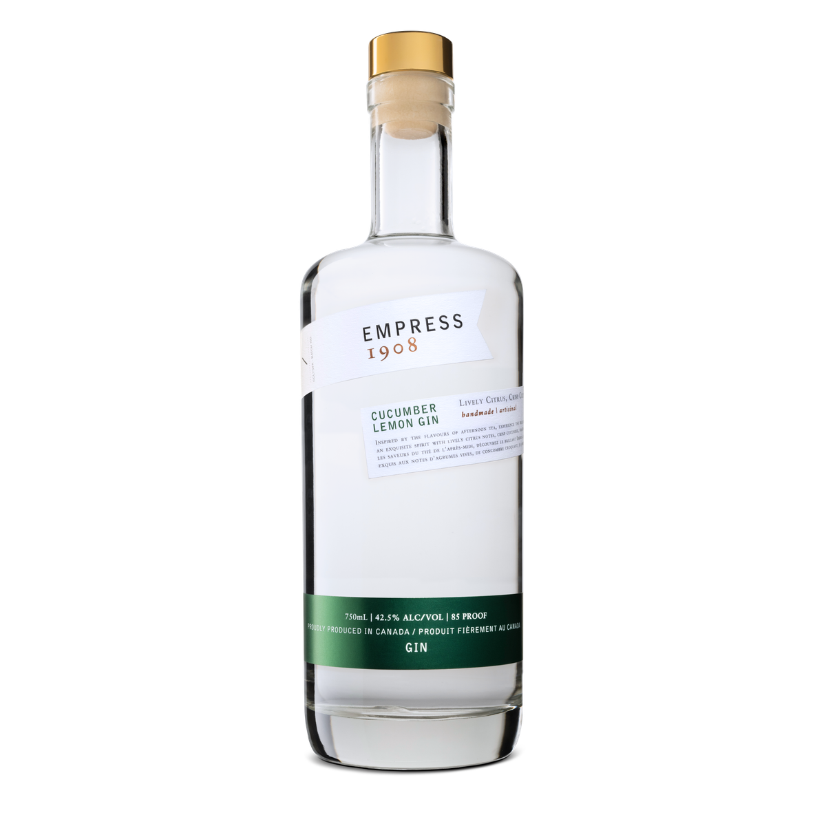 Empress 1908 Launches Cucumber Lemon Gin