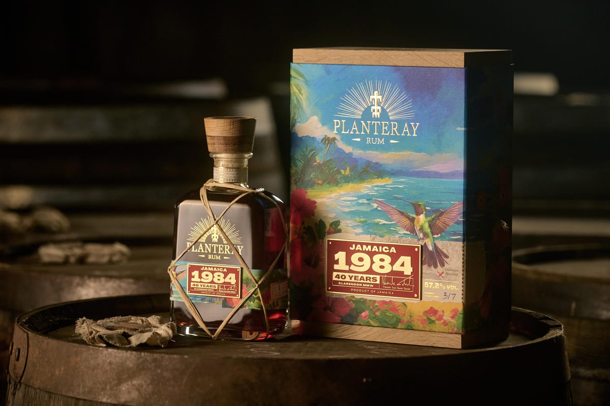 Planetray Rum Unveils Its Oldest Bottling: a 40-Year-Old Jamaican Rarity