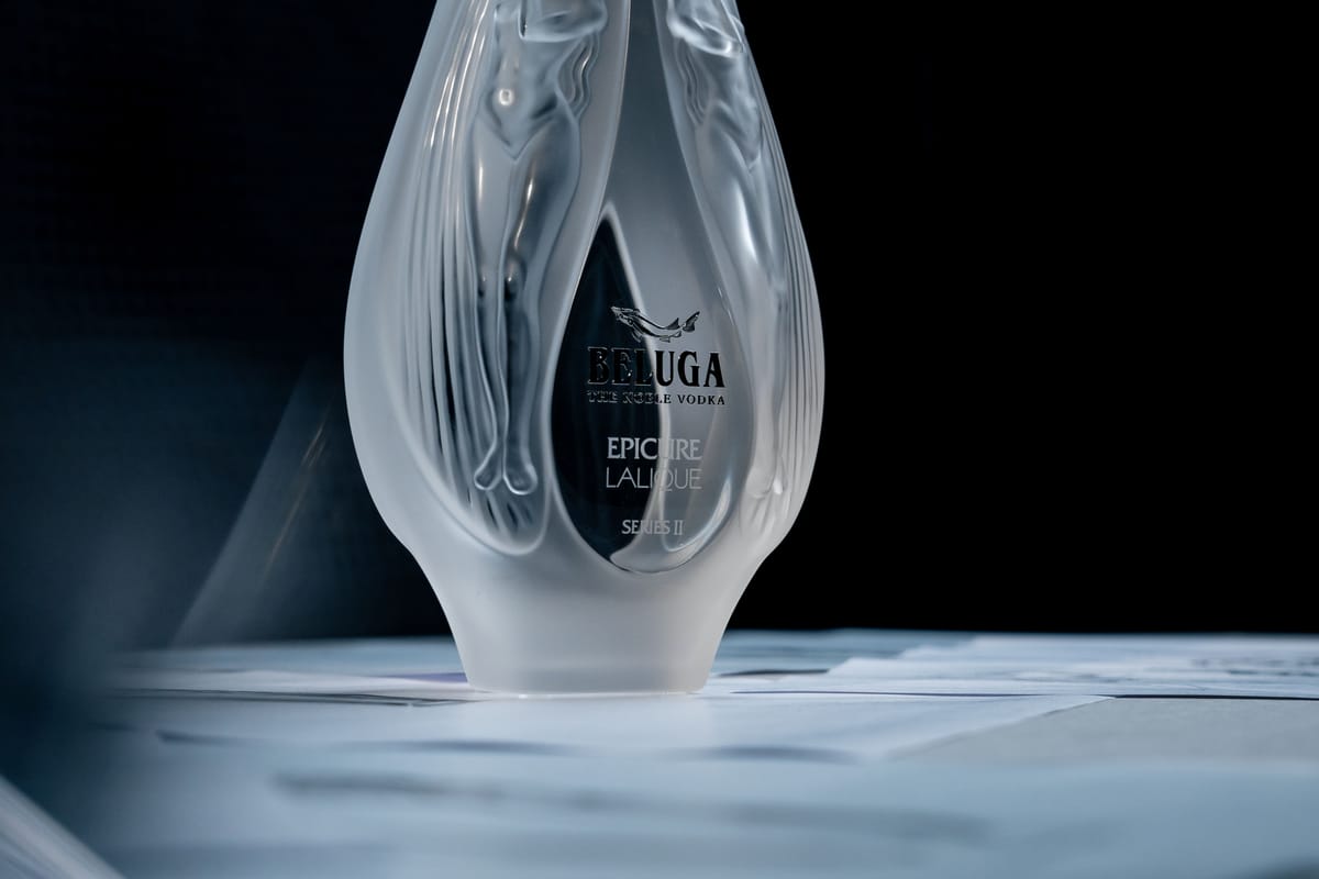 Lalique's Decanter to Remember for Baluga Vodka