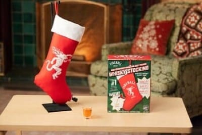 Fireball Wishes America Slappy Holidays With a "Slap-the-Bag-Style" Whisky Stocking