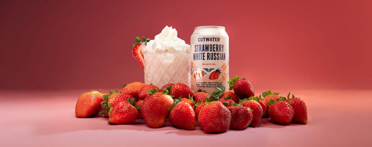 Cutwater Intros Strawberry White Russian