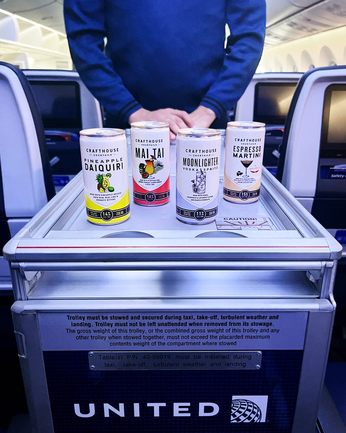 Crafthouse Cocktails Available on United Flights