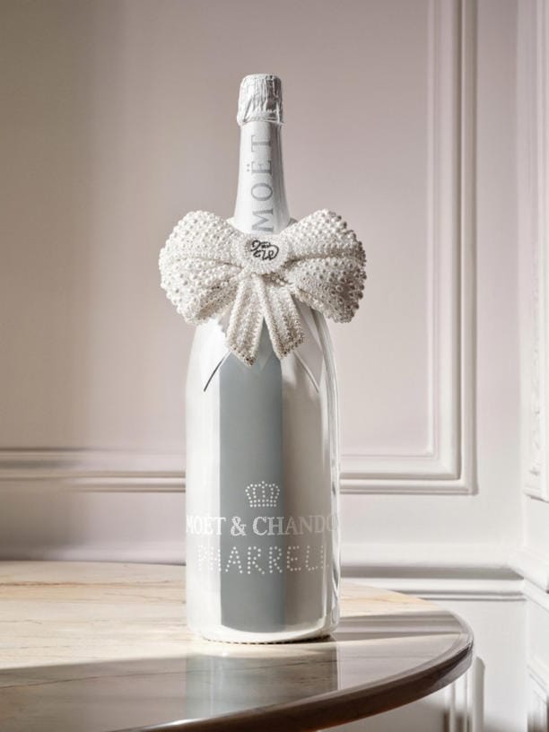 Moet, Pharrell William Team on Bottles, Global Ad Campaign