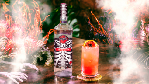 A Bone-Chilling Bacardi Bottle for Halloween post image